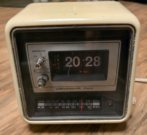 Klappzahlen radio wecker tisch - radio,