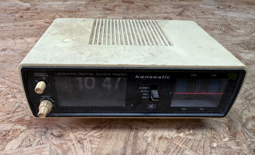 Vintage klappzahlen wecker - vintage,