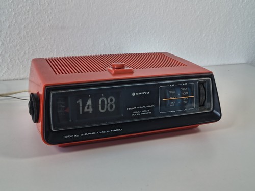 Sanyo rm5010 klappzahlenwecker - rm5010,