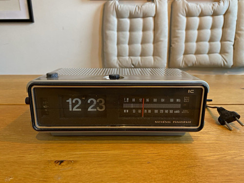 Vintage klappzahlen wecker - vintage,