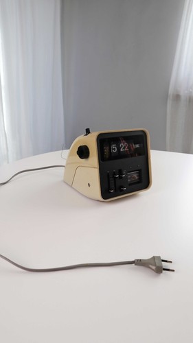 Elac radio flip clock uhr - clock, rd