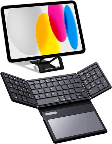Faltbare bluetooth tastatur - faltbare,